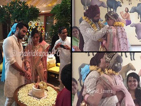 Exclusive NEW Pictures From Shahid Kapoor And Mira Rajput’s Wedding