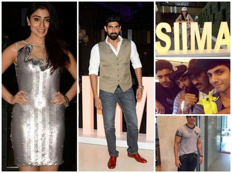 SIIMA 2015: Dhanush, Rana, Shruti, Bollywood Celebs Arrive In Dubai