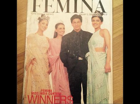 Must See Pictures: Priyanka Chopra Shares Her First Magazine Cover With Shahrukh Khan