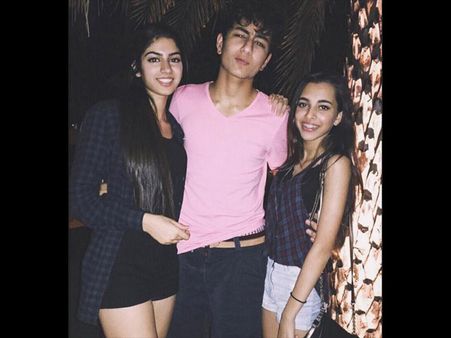 Pictures: Saif Ali Khan’s Son Ibrahim Spotted With Sridevi’s Daughter Khushi Kapoor