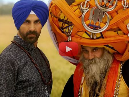 Watch Akshay's Stunts In Tung Tung Baje Song From Singh Is Bliing