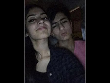 Must See: Saif's Son Ibrahim Ali Khan Shares Adorable Picture With Sridevi’s Daughter Khushi