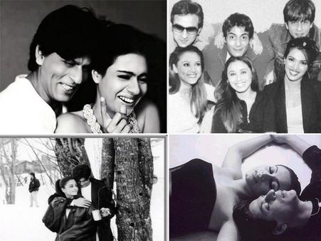 Unseen Flashback Pictures Of Shahrukh Khan With Aishwarya, Kajol & Priyanka