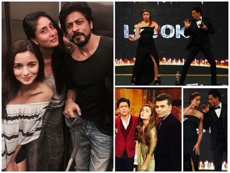 Unseen Adorable Pics Of Shahrukh Khan And Alia Bhatt