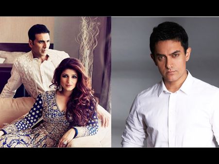 Really! Akshay Kumar's Wife Twinkle Khanna Insults Aamir Khan