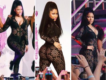 Nicki Minaj Flaunts Her Curves At Billboard Hot 100 Festival