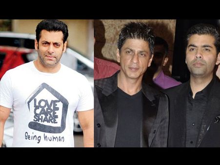 OMG: Salman Khan Makes Fun Of Shahrukh Khan And Karan Johar's Friendship?