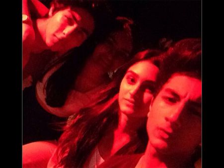 Pictures: Shahrukh Khan's Son Aryan Khan Parties With Saif Ali Khan's Son Ibrahim