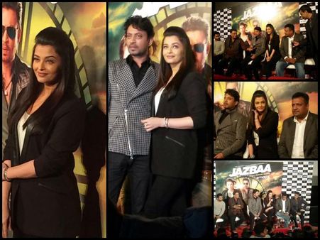 Jazbaa Trailer Launch Pics: Aishwarya Rai Bachchan Looks Splendid