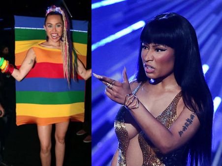 VMAs 2015: Miley Cyrus & Nicki Minaj's Feud Goes To The Stage!