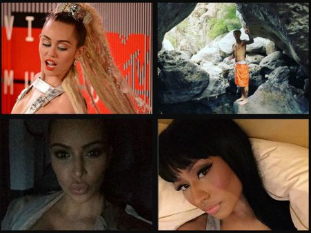 Bold Hollywood Celebs Who Bare It All On Instagram: Miley, Chelsea, Rihanna, Kim & More