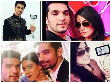 ITA Awards 2015: Meri Aashiqui Tum Se Hi’s Radhika-Shakti Win Awards; Arjun Congratulates - PICS