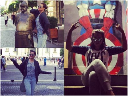 MUST SEE PICS! Learn From Sonakshi Sinha, How To Make Work Fun!