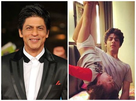 Shahrukh Khan Shares An Unseen Candid Pic Of Aryan With AbRam