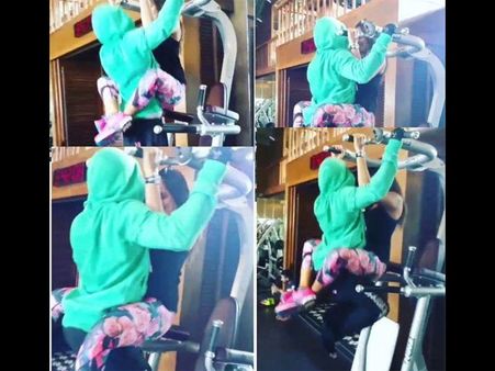 OMG! See Here, Bipasha Basu Gets Intimate With Karan Singh Grover While Working Out In Gym!