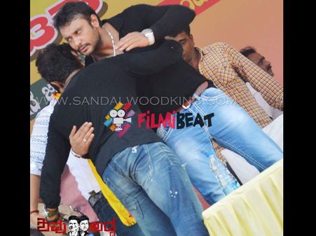 Aww Moment Between Darshan And Puneeth Rajkumar!