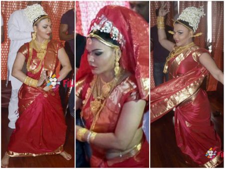 DON'T SEE! Rakhi Sawant's Festive Look In Ganesha Chaturthi, Might Scare You!