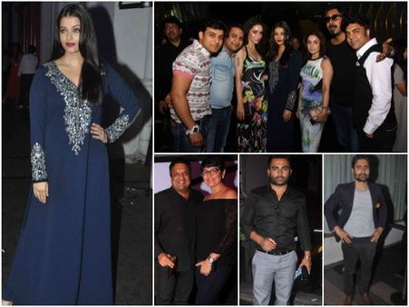 Pics Of Aishwarya Rai Bachchan & Celebs At Jazbaa Wrap Up Party