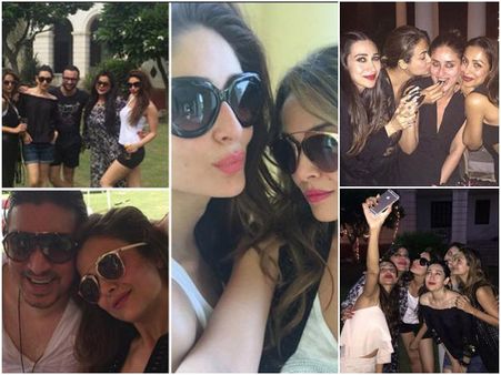 Pics Of Kareena Kapoor's Pre-Birthday Bash With Saif At Pataudi Palace