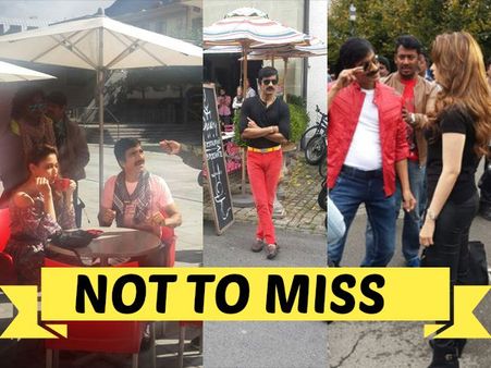 ON SETS: Ravi Teja-Tamannaah's Bengal Tiger Exclusive Pics