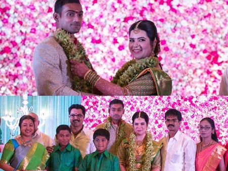 PHOTOS: Radhika's Daughter Rayane Engagement With Cricketer Abhimanyu