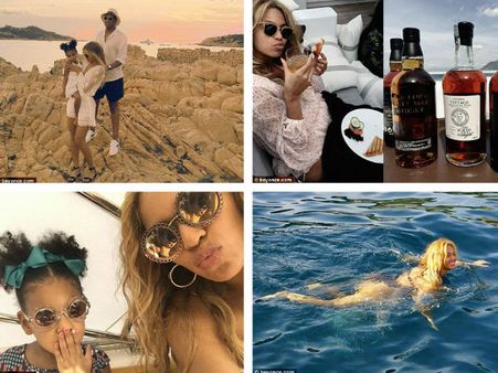 Beyonce Shares Pics From Her Recent Family Getaway With Blue Ivy & Jay Z
