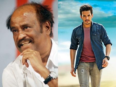 WHOA! Rajinikanth To Introduce Akhil Akkineni In Tamil