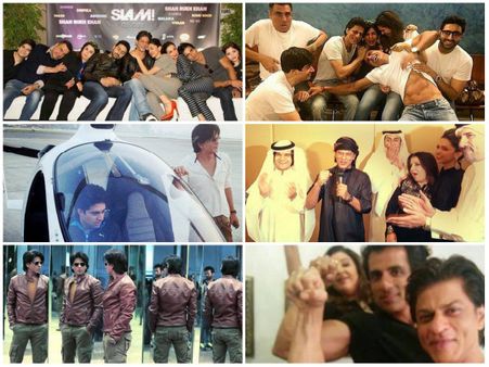 These Crazy 'Behind The Sets' Pics Of SRK & Others, From Happy New Year Is Worth Seeing!