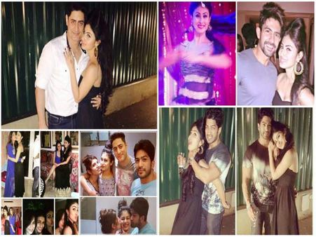 Mouni Roy Celebrates Her Birthday With Mohit Raina, Amit Tandon, Arjun Bijlani, Manish... - PICS