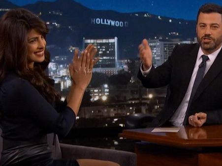 Watch: Priyanka Chopra Makes A Record On Jimmy Kimmel Live! Debut