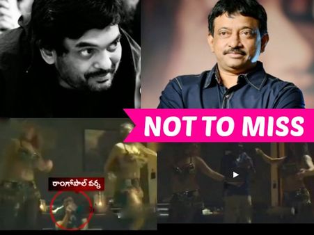 PRIVATE VIDEO: Puri Jagannadh, Ram Gopal Varma Enjoying Belly Dance At Puri Birthday Party