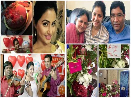Yeh Rishta Kya Kehlata Hai’s Hina Khan Celebrates Birthday With Family - PICS