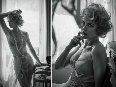 Nicole Kidman Dons The Sultry Retro Look For Interview Magazine