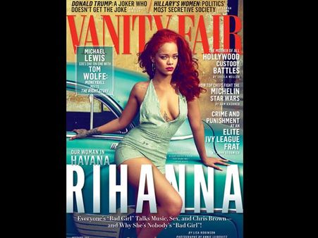 Rihanna Bares For Vanity Fair, Talks Men, Dating Matt Kemp, Sex & More...