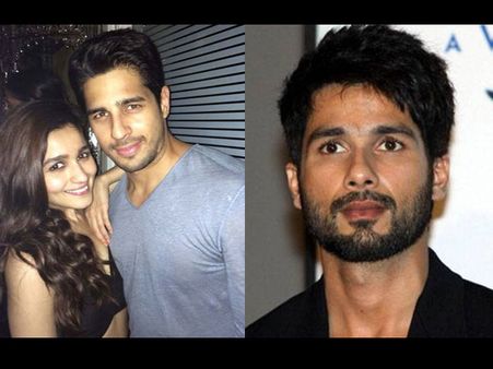 Alia Bhatt Ignores Shahid Kapoor Because Of Sidharth Malhotra?