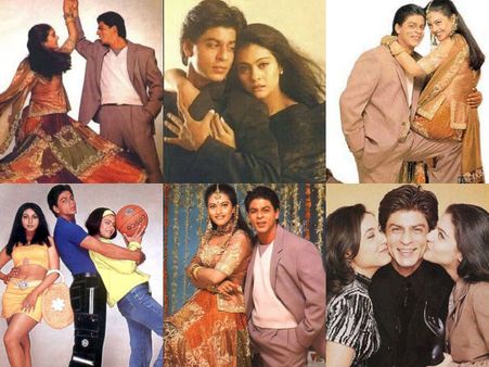 #Awww: Shahrukh Khan-Kajol's Unseen Photoshoot For Kuch Kuch Hota Hai [PICS]