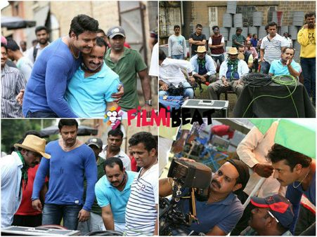 PICS: Darshan On The Sets Of 'Jaggu Dada'