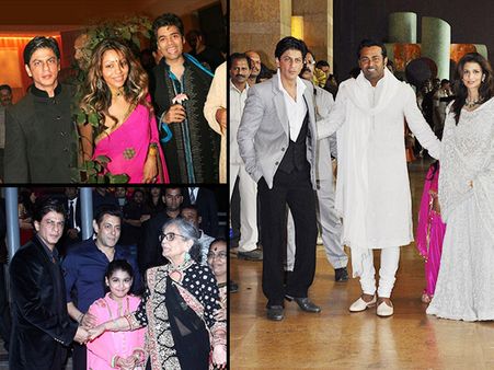 Unseen Inside Pictures: Shahrukh Khan Looking Too Hot In Formals At Bollywood Weddings