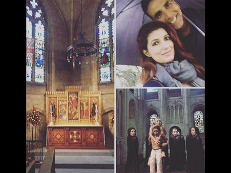What Are Akshay Kumar And Twinkle Khanna Doing In England?