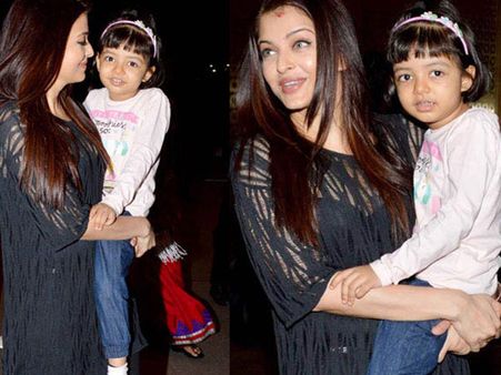 CUTEST Mother-Daughter Duo: Aishwarya Rai Bachchan And Aaradhya Spotted Together (Pics)