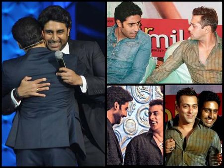 Rare Unseen Pics Of Salman Khan And Abhishek Bachchan Bonding