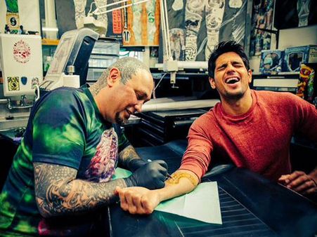 Sidharth Malhotra Gets Inked And The Tattoo Will Shock You!