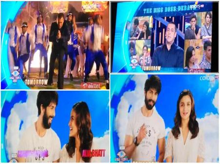Bigg Boss 9 With Salman Khan: Alia-Shahid To Promote Shaandaar;The Bigg Boss Debate With Contestants