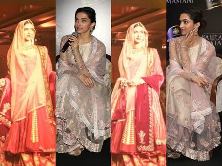 'Deewani Mastani' Song Launch Pics! Deepika Padukone Stuns All With Her Gorgeous Avatar!