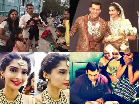 Salman Khan-Sonam Kapoor's UNSEEN 'Behind The Scene' Pics From PRDP!