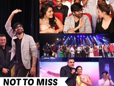 FUN MOMENTS! Ravi Teja's Bengal Tiger Audio Launch Highlights