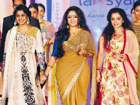 Kavya Madhavan Makes Ramp Debut