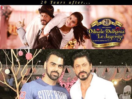 Don't Miss: Shahrukh Khan & Kajol's New DDLJ Poster & Dilwale On The Sets Pictures