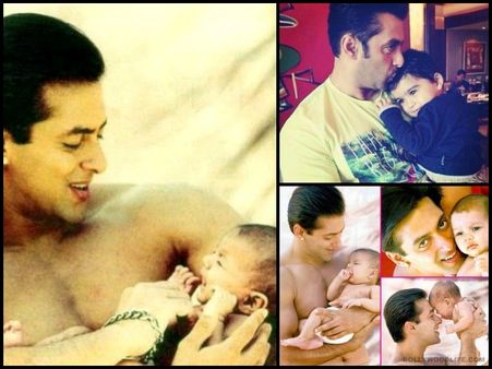 TOO CUTE! Adorable Pics Of Salman Khan Kissing His Little Fans!