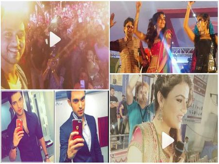 Parth Samthaan, Meri Aashiqui Tum Se Hi’s Shakti Arora, Radhika Madan Enjoy Navratri Tours - PICS